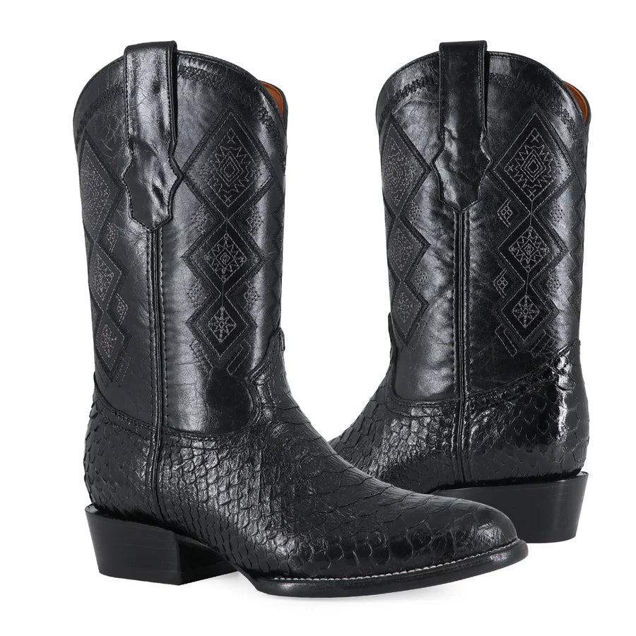 Oval Python Negro
