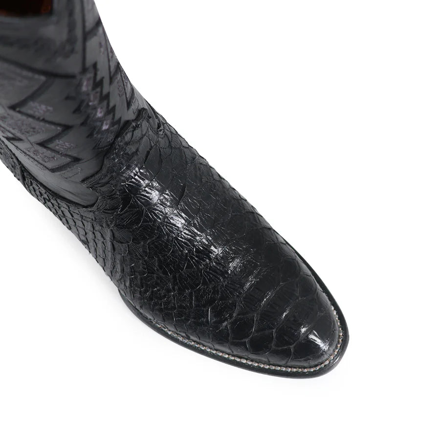 Oval Python Negro