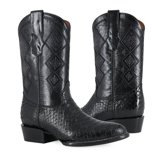Oval Python Negro